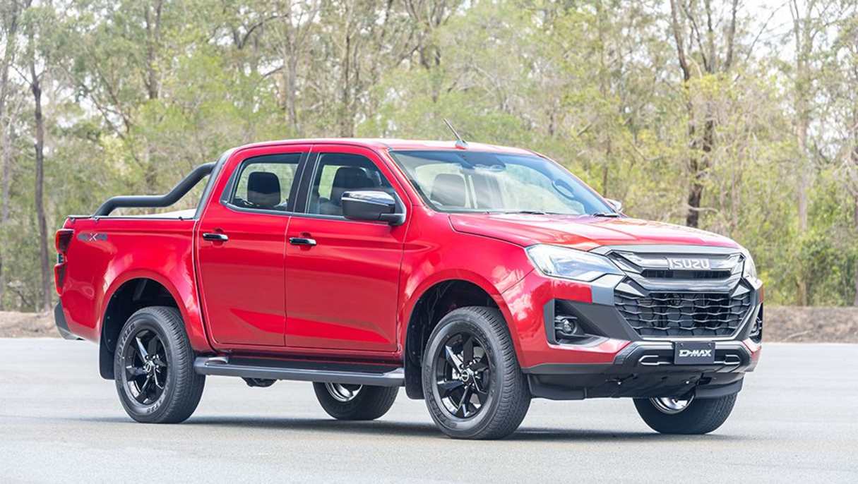 There are 25 different configurations of the Isuzu D-max available.